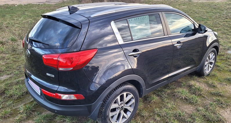 Kia Sportage cena 46999 przebieg: 231000, rok produkcji 2015 z Barlinek małe 352